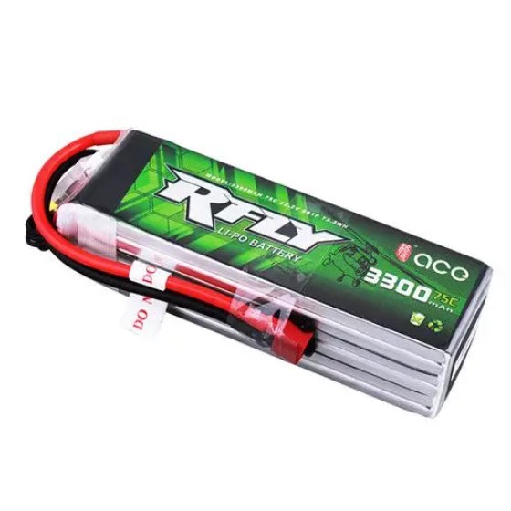 Gens ace RFLY 3300mAh 6S 22,2 V 75C Lipo-Batteriest ecker für Heli Starrflügel-Drohnen flugzeug